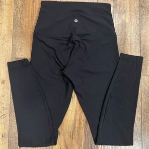 Lulu lemon super high rise align leggings sz 6